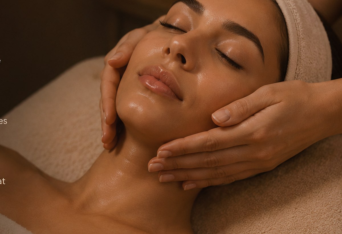 Drainage lymphatique doux du visage